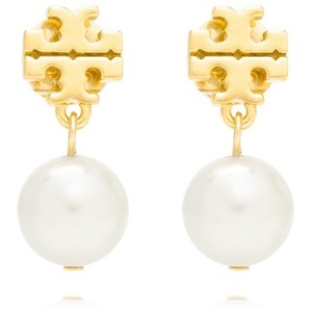 LAST ONE!!Tory Burch pearl drop earrings - Picture 3 of 4